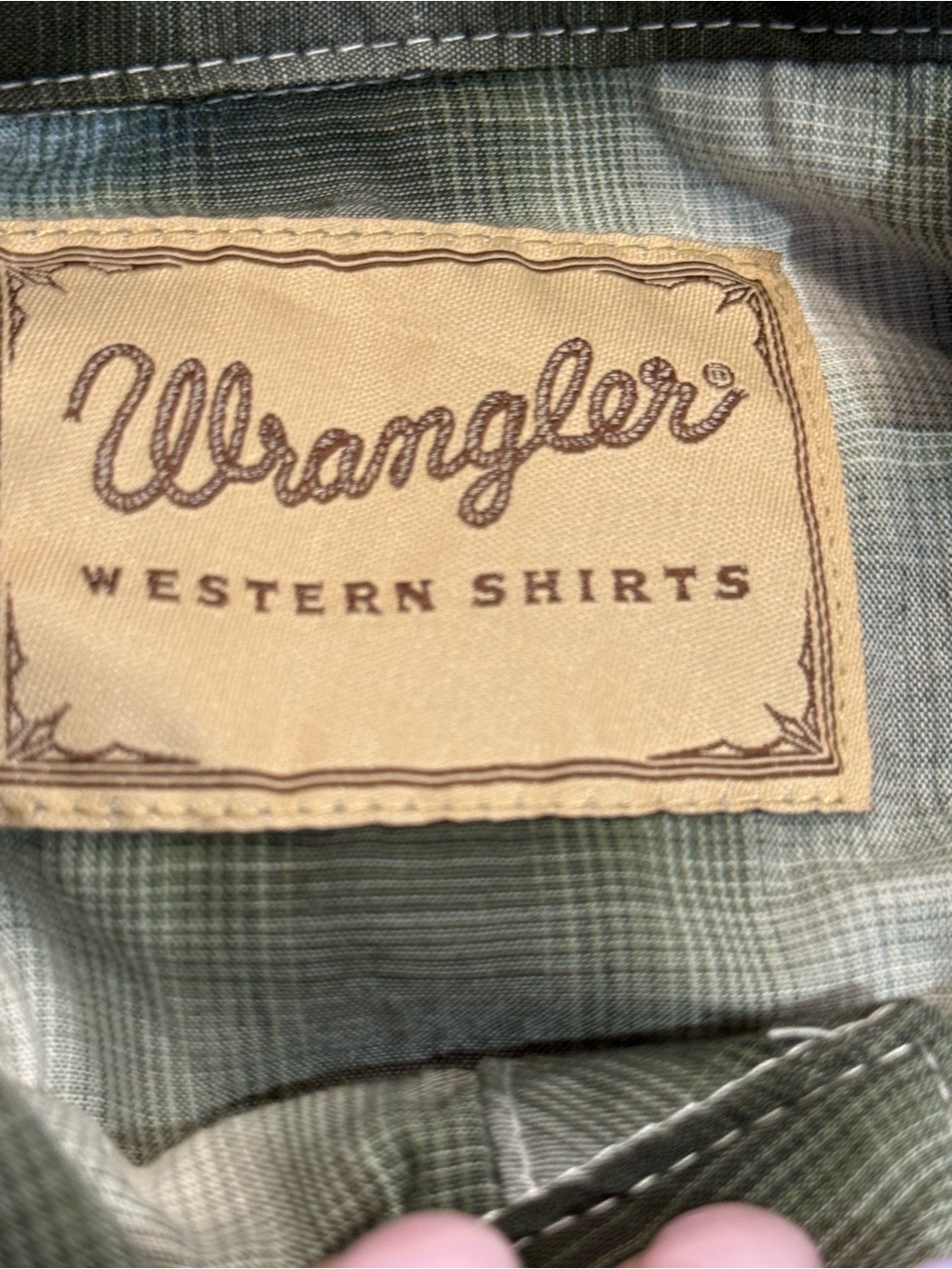 Classic Black & Green Plaid Pearl Snap Western Shirt Mens XXL NWT - Picture 5 of 9